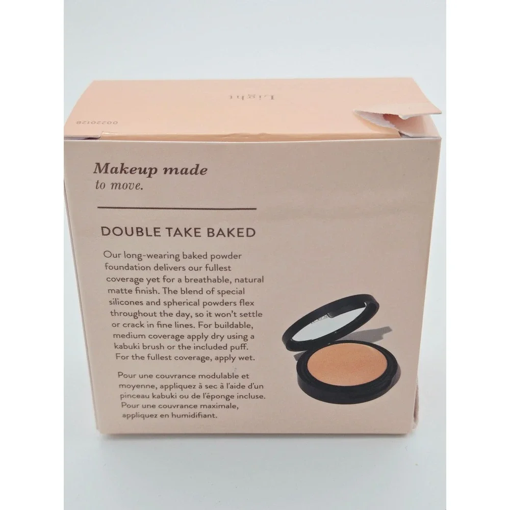 Laura Geller Double Take Baked Versatile Powder Foundation Light 0.35oz New